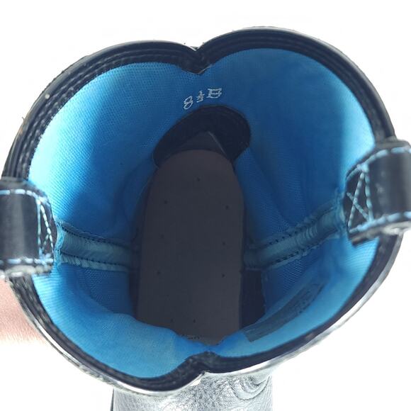 ARIAT Women's Fatbaby US8,5B Black Leather Embroidered Cowgirl Western Boots - Picture 12 of 16